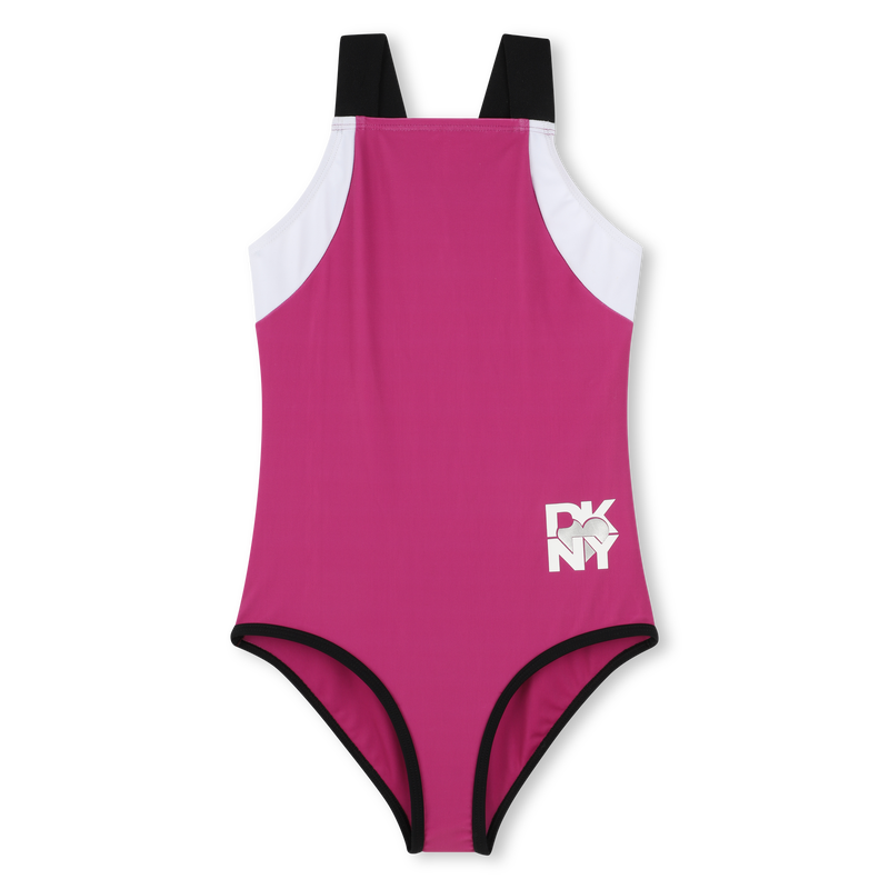 Dreifarbiger Badeanzug DKNY 
                        M&Auml;DCHEN