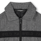 Jacke mit Strasssteinen KARL LAGERFELD KIDS 
                    M&Auml;DCHEN