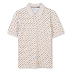 Gerades Poloshirt mit Print BOSS 
                    JUNGE