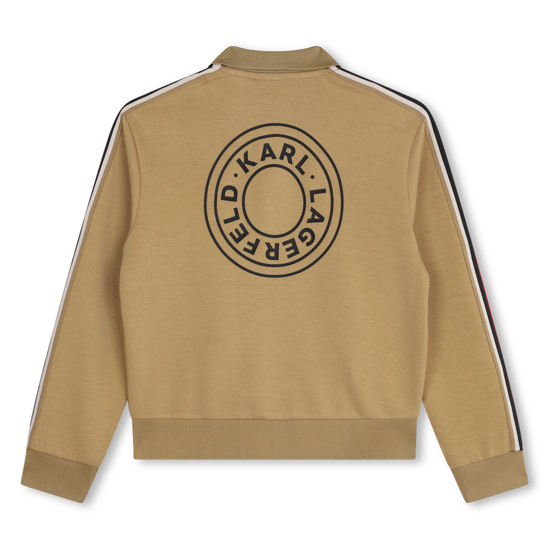 Sweatjacke mit Rei&szlig;verschluss KARL LAGERFELD KIDS 
                        JUNGE