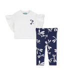 Set aus t-shirt und leggings KENZO KIDS 
                    M&Auml;DCHEN