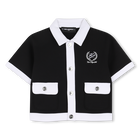 Kurz&auml;rmelige strickjacke KARL LAGERFELD KIDS 
                    M&Auml;DCHEN