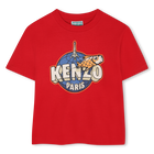 Kurz&auml;rmeliges T-Shirt KENZO KIDS 
                    JUNGE