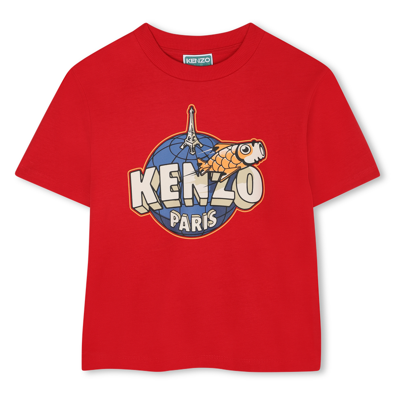 Kurz&auml;rmeliges T-Shirt KENZO KIDS 
                        JUNGE