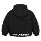 Steppjacke mit Kapuze KARL LAGERFELD KIDS 
                    JUNGE