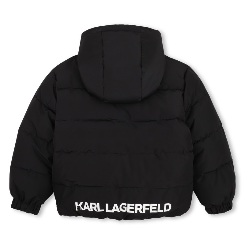 Steppjacke mit Kapuze KARL LAGERFELD KIDS 
                        JUNGE