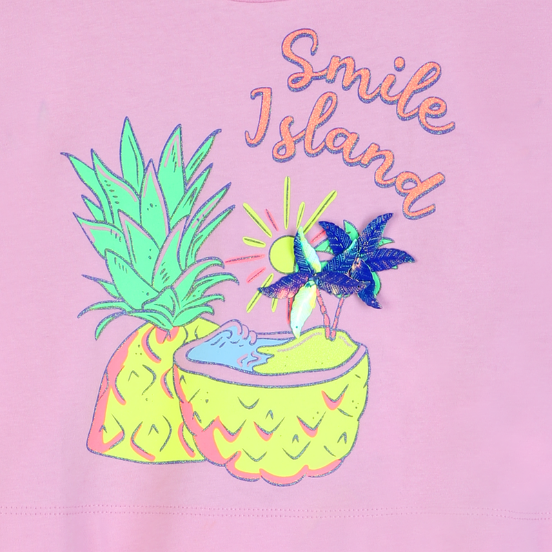 KURZ&Auml;RMELIGES T-SHIRT BILLIEBLUSH 
                        M&Auml;DCHEN