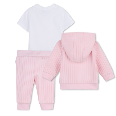 STRICKJACKE + HOSE + T-SHIRT-SET BOSS M&Auml;DCHEN