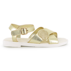 Sandalen aus rindsleder KARL LAGERFELD KIDS 
                    M&Auml;DCHEN