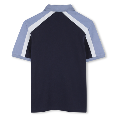 KURZ&Auml;RMELIGES POLOSHIRT BOSS JUNGE