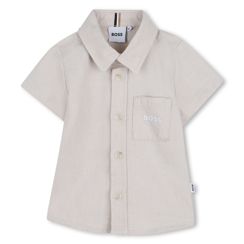 KURZ&Auml;RMELIGES HEMD BOSS 
                        JUNGE