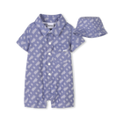 Set aus kurzem Overall und Hut BOSS 
                    JUNGE