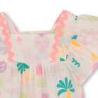 Kurz&auml;rmelige bluse mit r&uuml;schen BILLIEBLUSH 
                    M&Auml;DCHEN