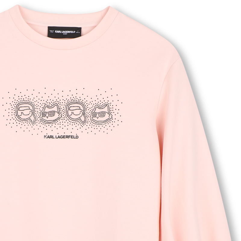 Langarmkleid KARL LAGERFELD KIDS 
                        M&Auml;DCHEN