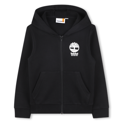 Cardigan mit Kapuze aus Fleece TIMBERLAND JUNGE