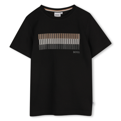 T-Shirt aus Baumwolle BOSS JUNGE