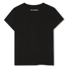 Kurz&auml;rmeliges T-Shirt KARL LAGERFELD KIDS 
                    M&Auml;DCHEN