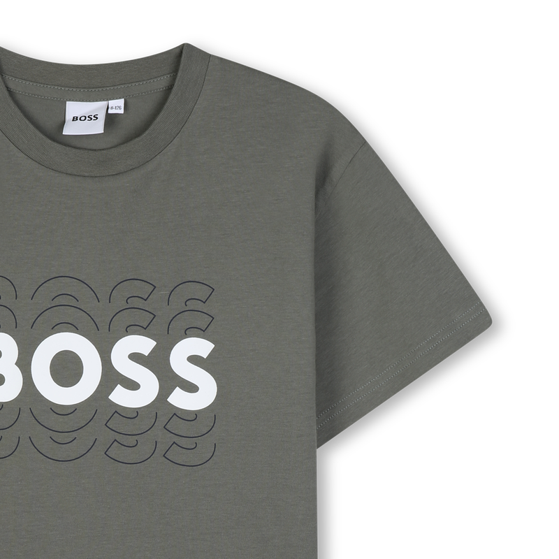 KURZ&Auml;RMELIGES T-SHIRT BOSS 
                        JUNGE