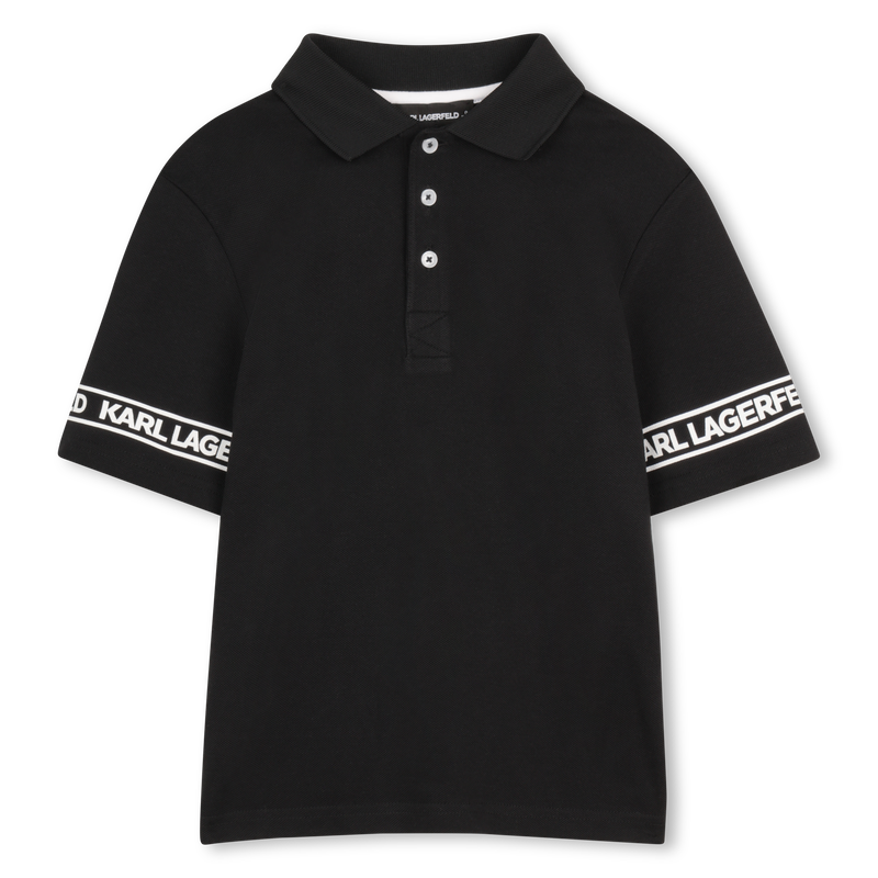 KURZ&Auml;RMELIGES POLOSHIRT KARL LAGERFELD KIDS 
                        JUNGE