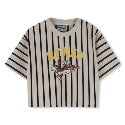 T-Shirt mit kurzen &Auml;rmeln KENZO KIDS M&Auml;DCHEN