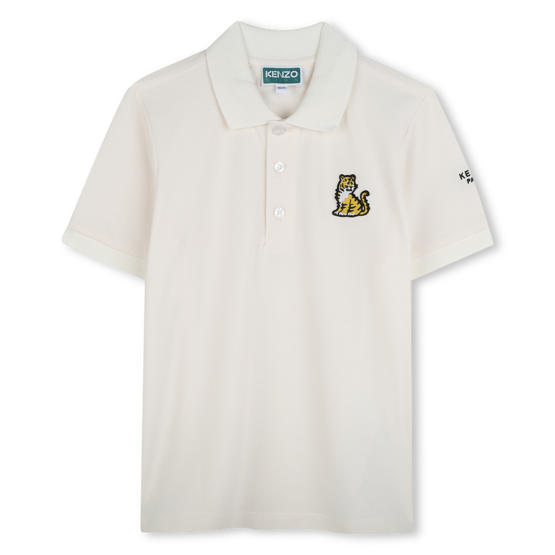 Kurz&auml;rmeliges Poloshirt KENZO KIDS 
                        UNISEX
