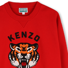 Sweatshirt aus ungeb&uuml;rstetem Fleece KENZO KIDS 
                    JUNGE