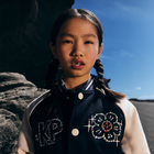 Bomberjacke mit Druckknopfverschluss KENZO KIDS 
                    M&Auml;DCHEN