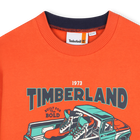 Sweatshirt aus geb&uuml;rstetem Fleece TIMBERLAND 
                    JUNGE
