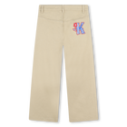Schlaghose aus Baumwolle KENZO KIDS 
                    M&Auml;DCHEN
