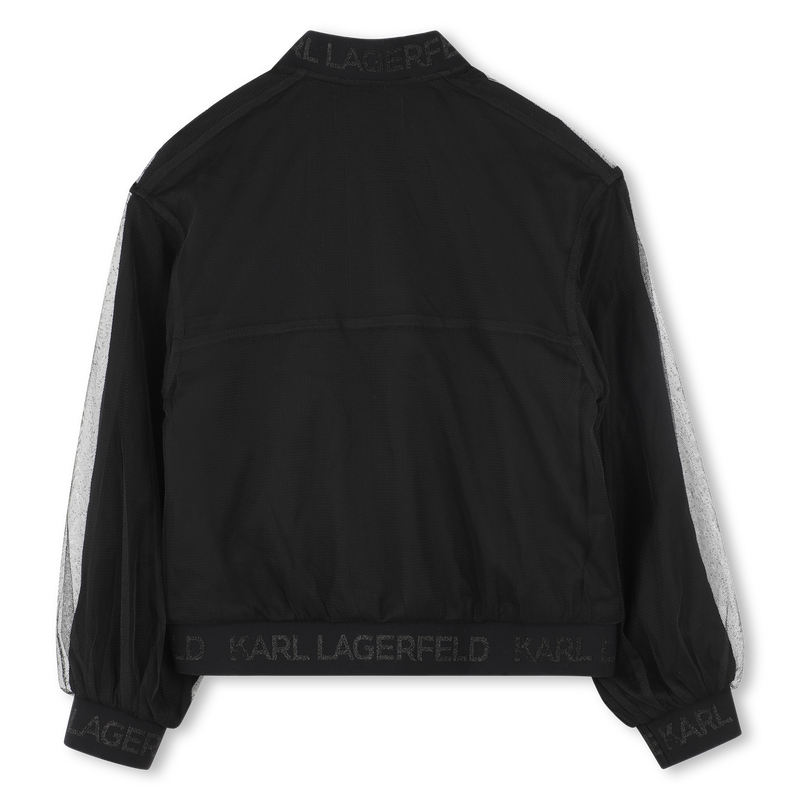 Rei&szlig;verschlussjacke KARL LAGERFELD KIDS 
                        M&Auml;DCHEN