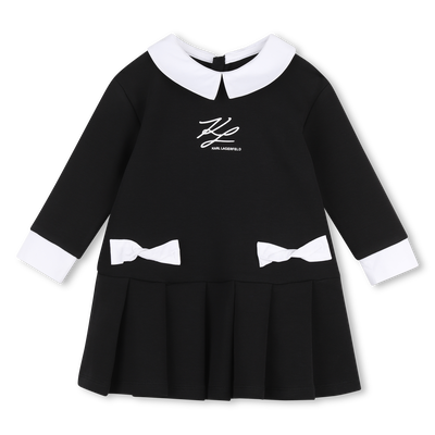 Langarmkleid KARL LAGERFELD KIDS M&Auml;DCHEN