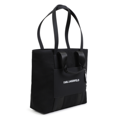 Tasche mit Choupette-Badge KARL LAGERFELD KIDS M&Auml;DCHEN