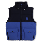 Daunenjacke mit abnehmbaren &Auml;rmeln und Kapuzen TIMBERLAND 
                    JUNGE