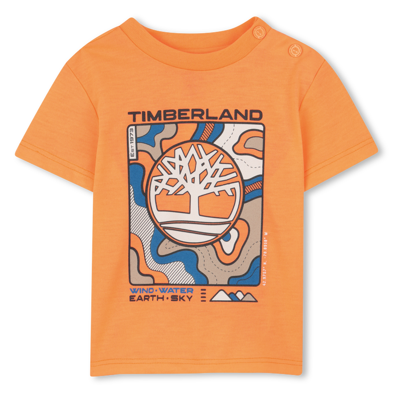 KURZ&Auml;RMELIGES T-SHIRT TIMBERLAND 
                        JUNGE