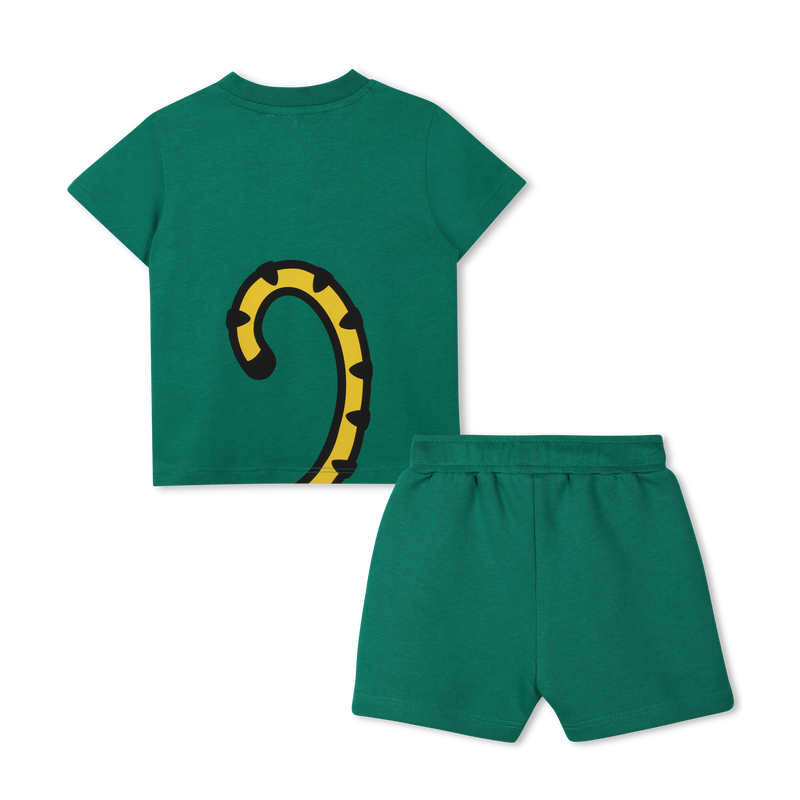 Set aus T-Shirt und Bermuda KENZO KIDS 
                        JUNGE