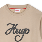 Sweatshirt mit Rundhalsausschnitt HUGO 
                    M&Auml;DCHEN