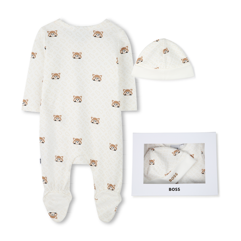 Set aus Pyjama und M&uuml;tze BOSS 
                        JUNGE