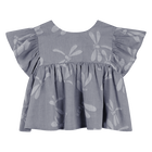 Bluse im kimono-schnitt KENZO KIDS 
                    M&Auml;DCHEN