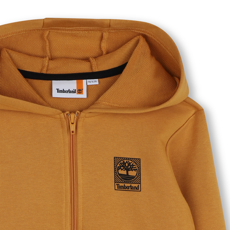 Cardigan mit Kapuze aus Fleece TIMBERLAND 
                        JUNGE