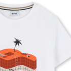 Kurzarmshirt aus Baumwolle BOSS 
                    JUNGE
