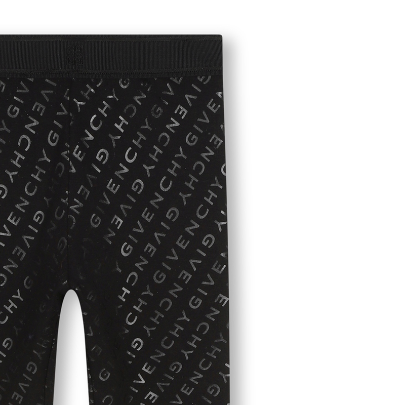 Baumwoll-Leggings mit Logo GIVENCHY 
                        M&Auml;DCHEN
