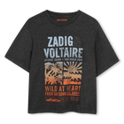 Kurz&auml;rmeliges t-shirt ZADIG & VOLTAIRE 
                    JUNGE