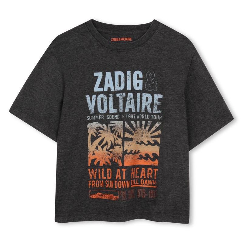 KURZ&Auml;RMELIGES T-SHIRT ZADIG & VOLTAIRE 
                        JUNGE