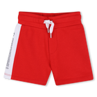 Shorts mit elastischem bund, ROT, hi-res