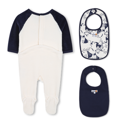 Bedruckter Pyjama und zwei L&auml;tzchen TIMBERLAND JUNGE