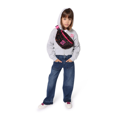 Sweatjacke mit Blumenmotiv HUGO MÄDCHEN