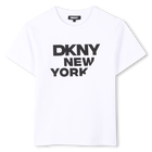 Kurzarm-T-Shirt aus Baumwolle DKNY 
                    UNISEX