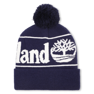 Jacquard-Pompon-Strickm&uuml;tze TIMBERLAND JUNGE