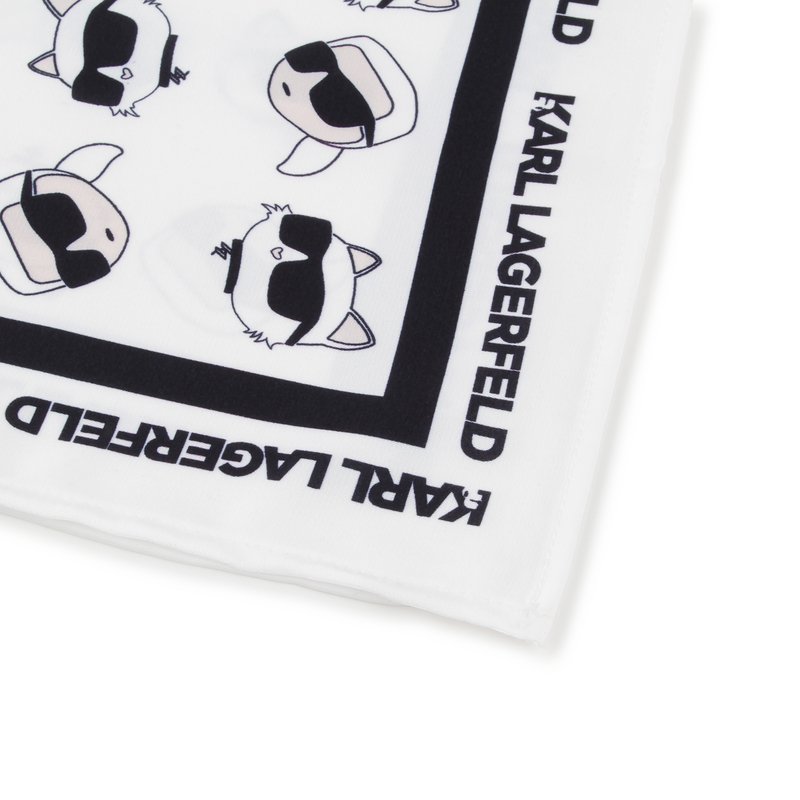 Bedrucktes Halstuch KARL LAGERFELD KIDS 
                        M&Auml;DCHEN