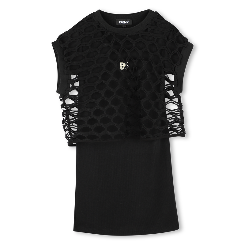 Kurz&auml;rmeliges 2-in-1-Kleid DKNY 
                        M&Auml;DCHEN